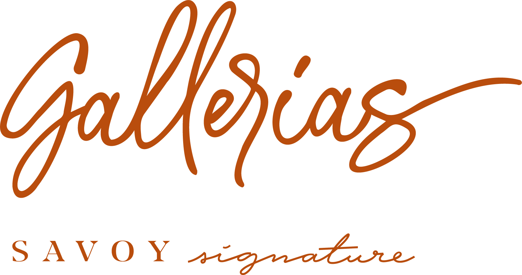 Gallerias Sign Laranja